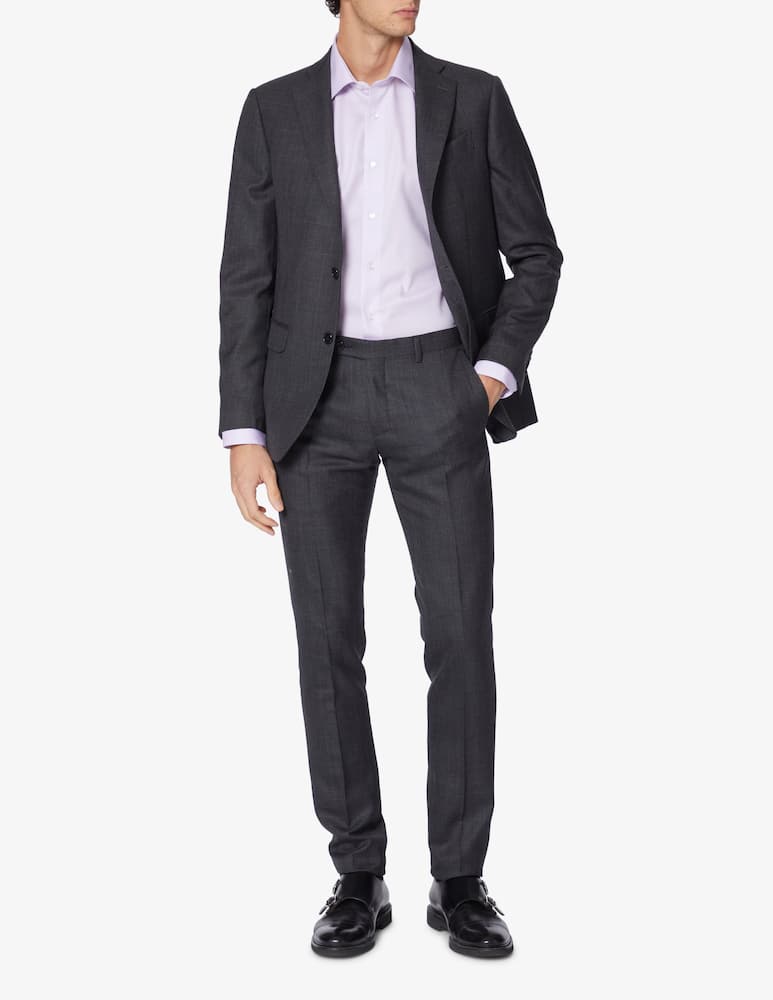 rinascente Sartoria Italiana Camicia regular no stiro struttura - Rosa