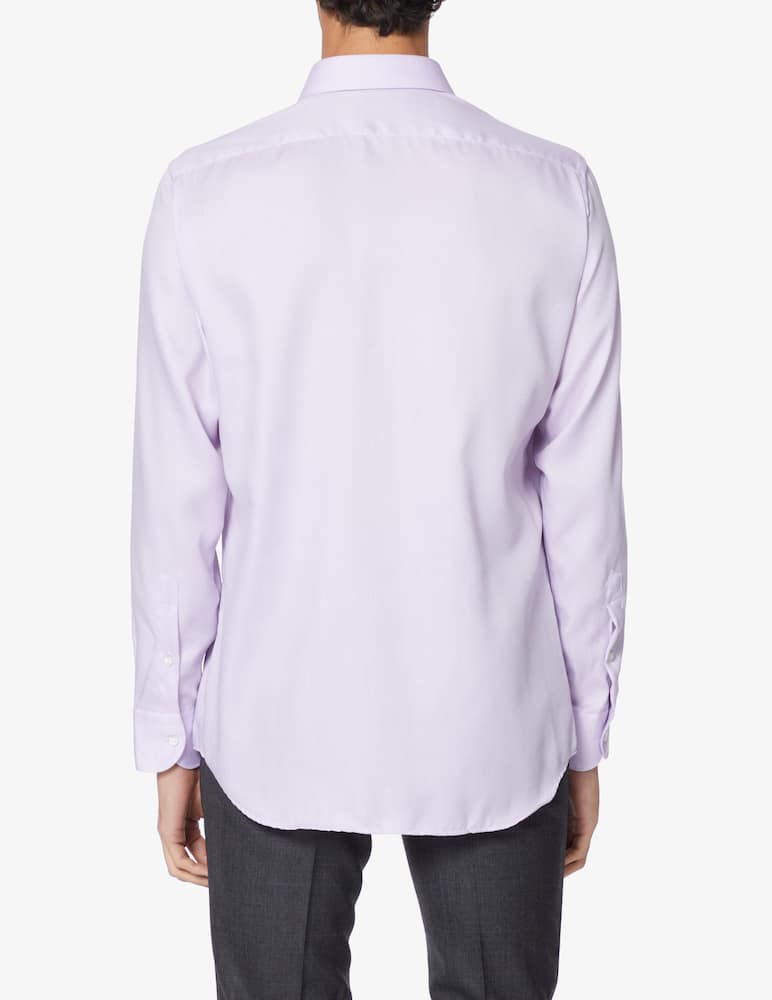 rinascente Sartoria Italiana Camicia regular no stiro struttura - Rosa