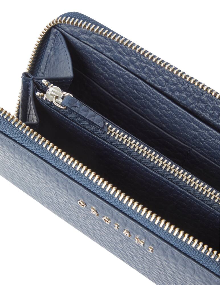 rinascente Orciani Soft large wallet in leather with zip