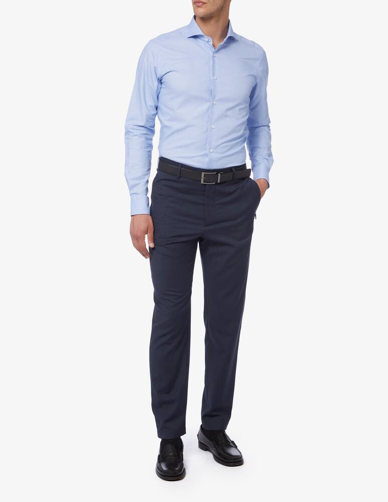 rinascente Xacus Dobby compact micro tailored shirt