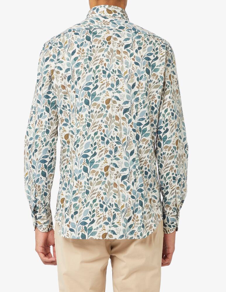 rinascente Xacus Pop flowers tailored shirt