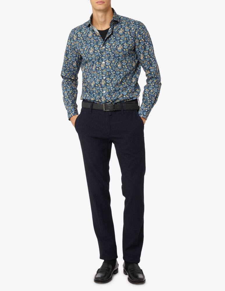 rinascente Xacus Camicia pop liberty stampa fiori tailored