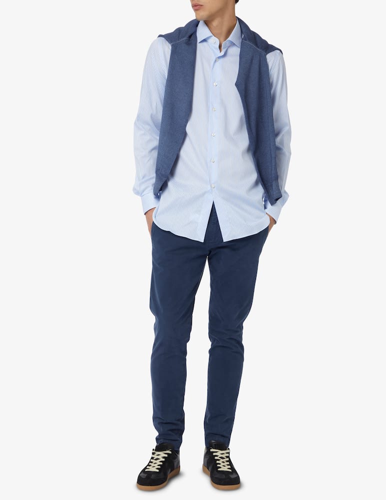 Xacus Small stripes tailored shirt - picture 2 Xacus Small stripes tailored shirt - picture 2