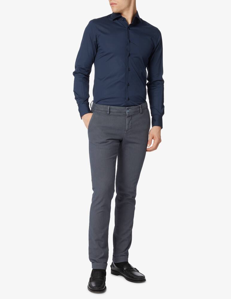 rinascente Xacus Camicia pop stretch slim fit