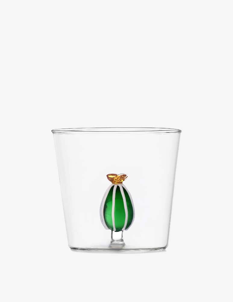 Ichendorf Tumbler Cactus Con Fiore Ambra - immagine 1 Ichendorf Tumbler Cactus Con Fiore Ambra - immagine 1