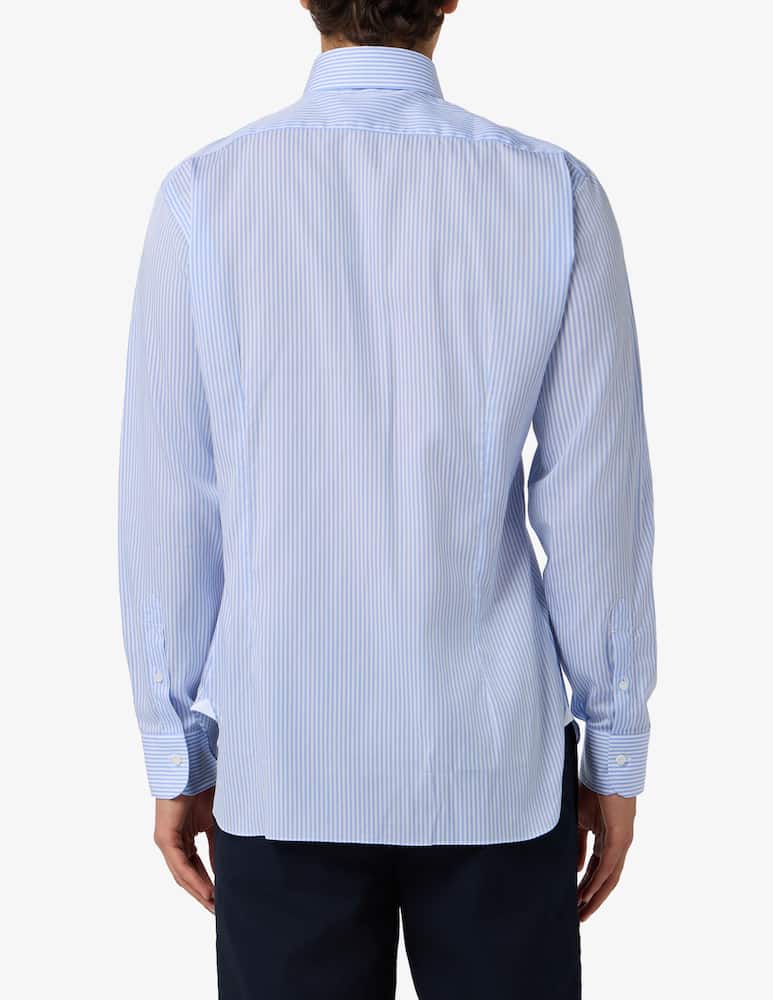 Barba Napoli Camicia slim riga twill - immagine 3 Barba Napoli Camicia slim riga twill - immagine 3