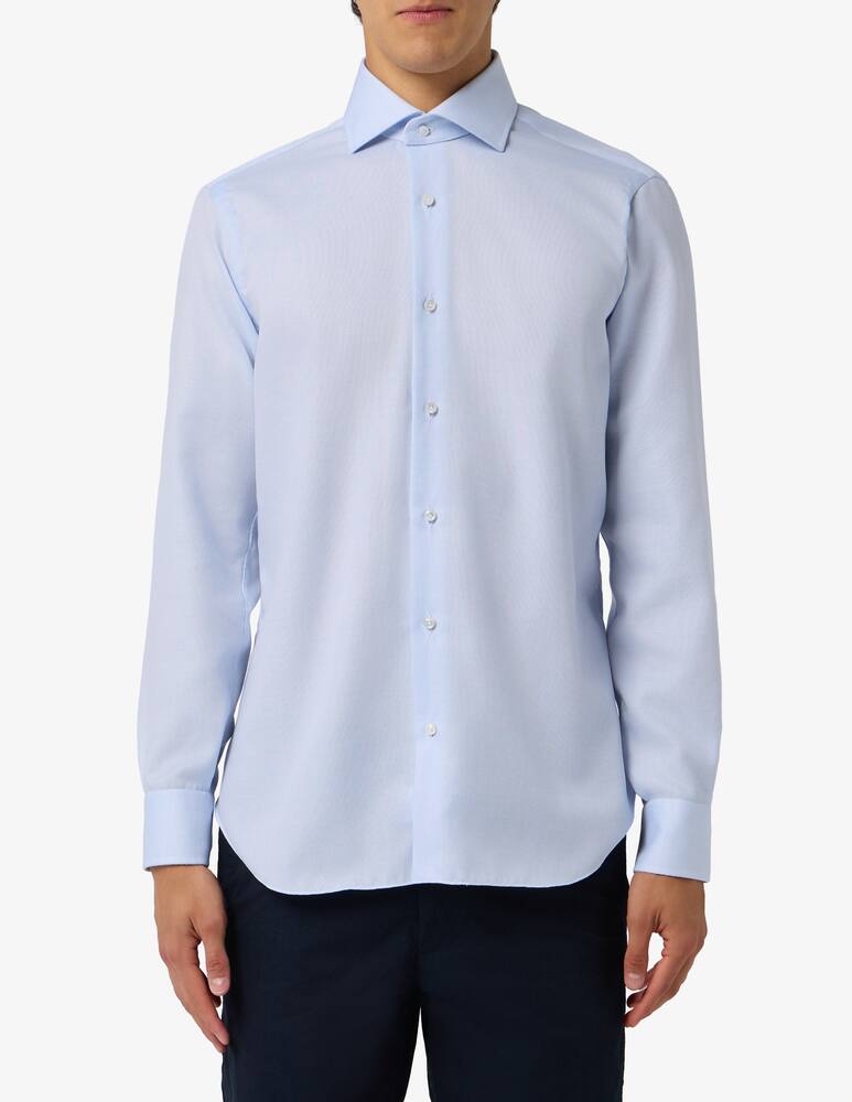 rinascente Barba Napoli Etamine slim shirt
