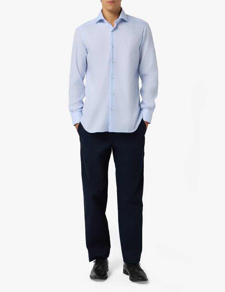 rinascente Barba Napoli Etamine slim shirt