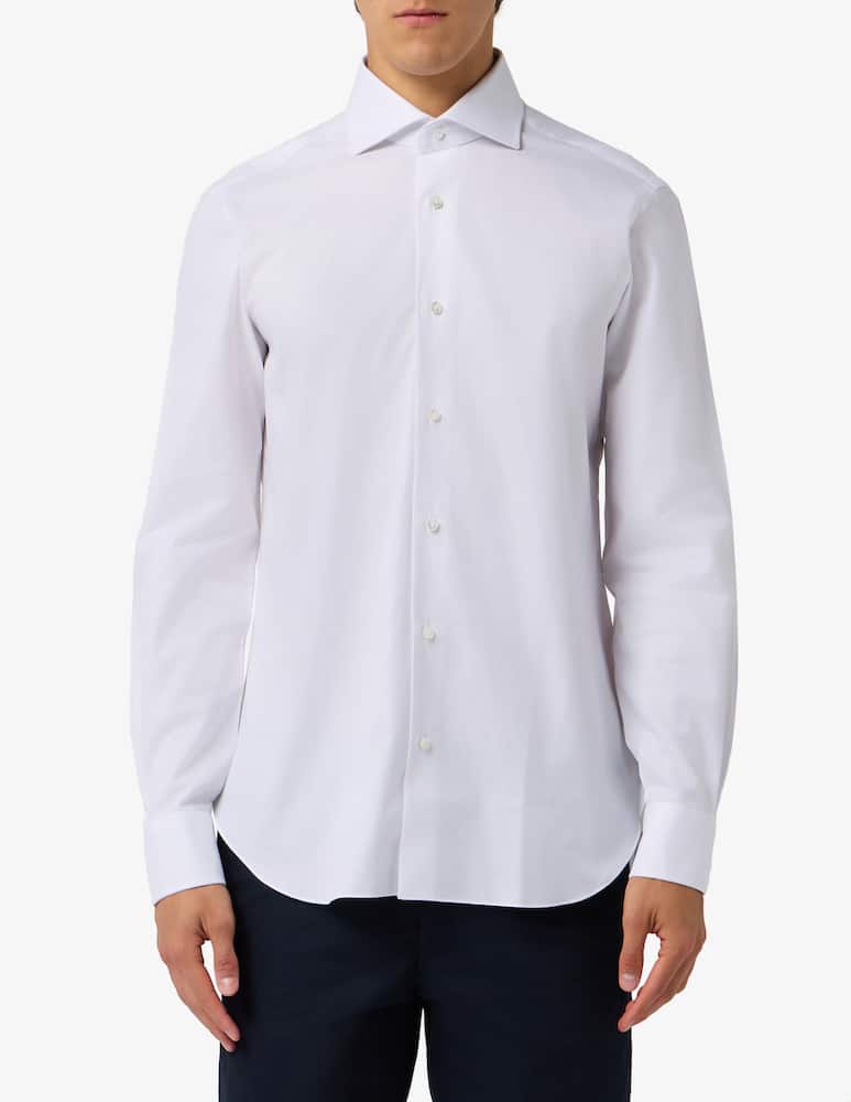 rinascente Barba Napoli Slim fit pint point shirt