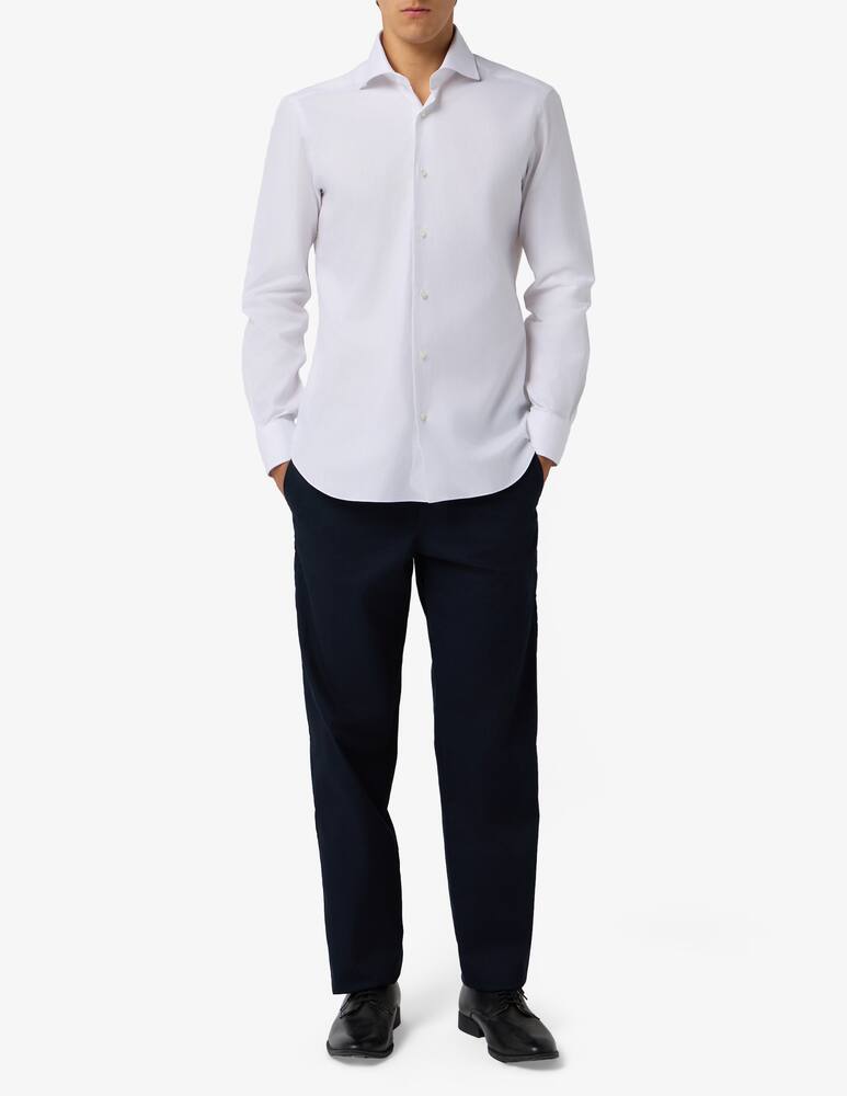 rinascente Barba Napoli Slim fit pint point shirt