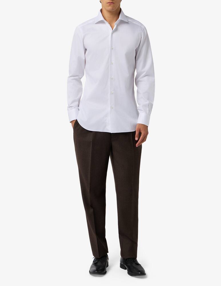 rinascente Barba Napoli Slim twill shirt