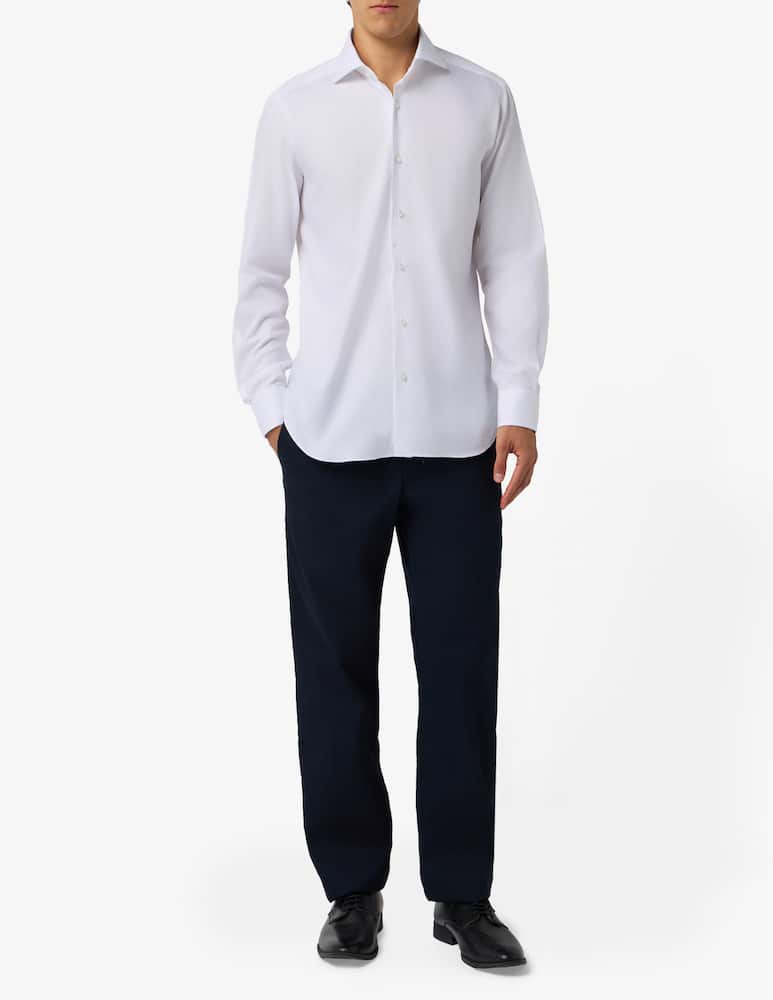 rinascente Barba Napoli Etamine slim shirt