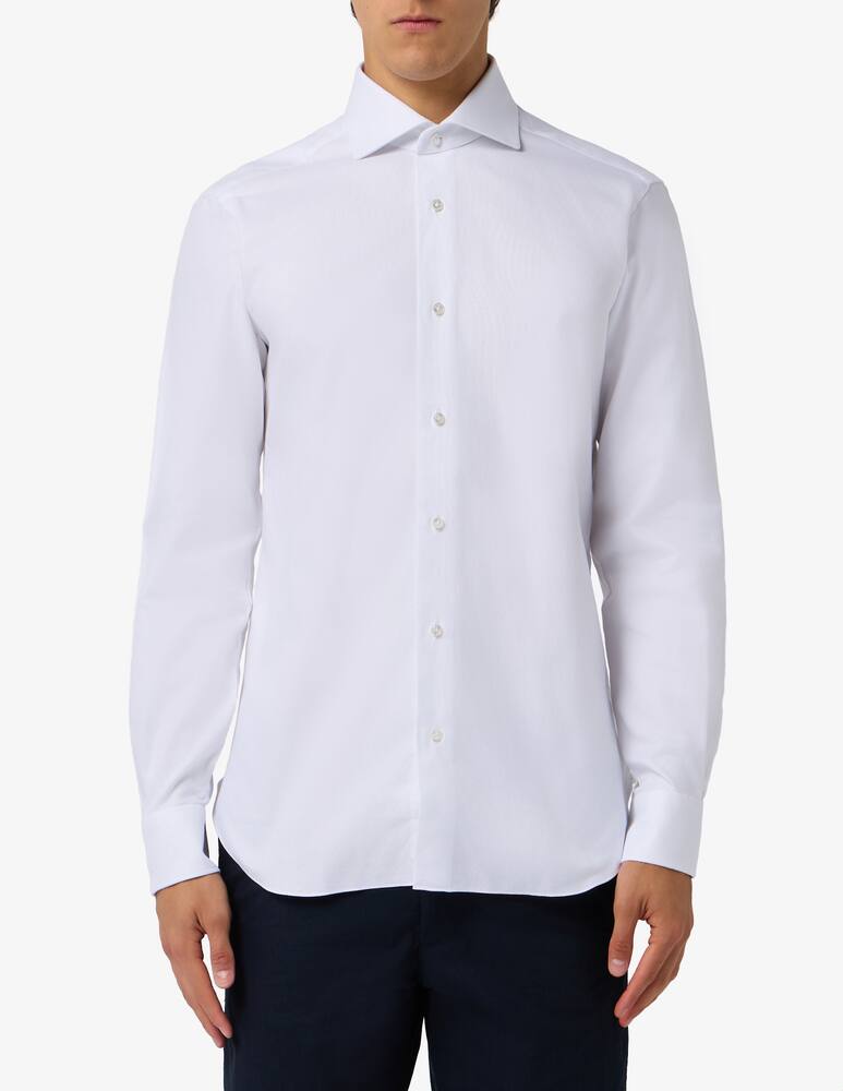 rinascente Barba Napoli Slim royal oxford shirt