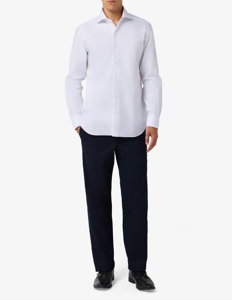 rinascente Barba Napoli Slim royal oxford shirt