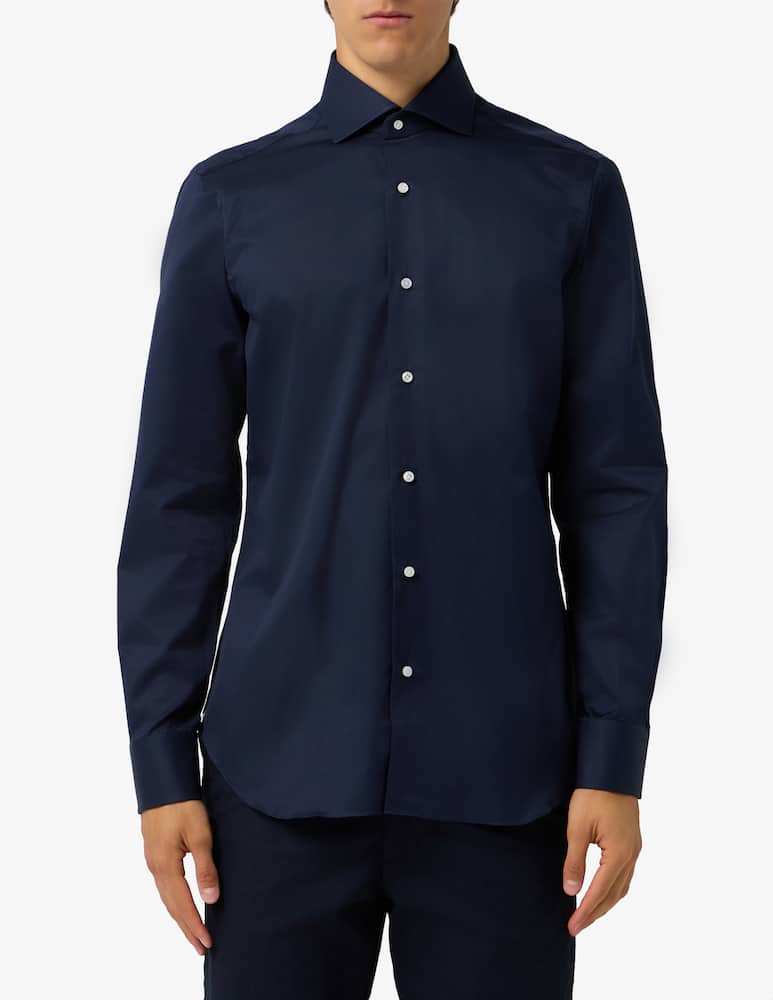 Barba Napoli Camicia slim light twill - immagine 1 Barba Napoli Camicia slim light twill - immagine 1