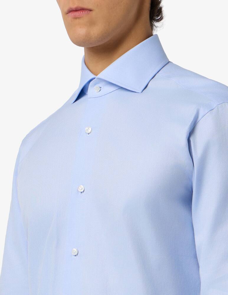 rinascente Barba Napoli Microarmatura slim shirt