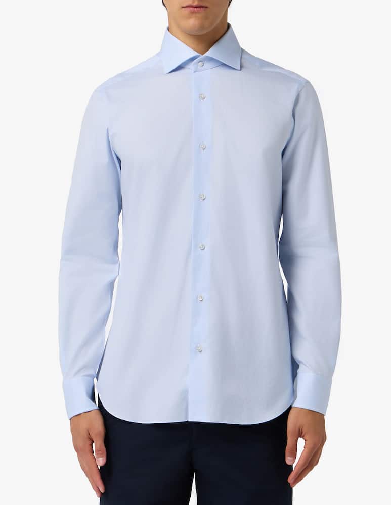 rinascente Barba Napoli Slim fit pint point shirt