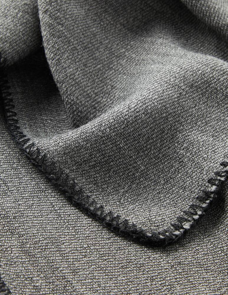 rinascente Rinascente Collection Blanket stitch scarf - Grey