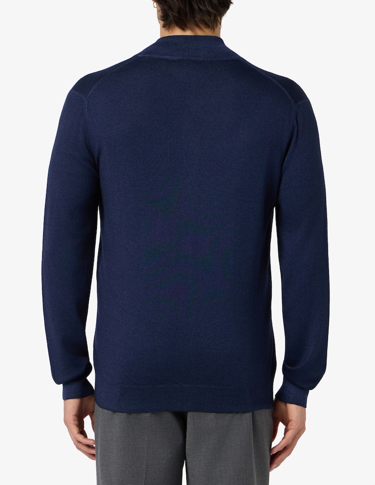 rinascente Gran Sasso Cardigan zip knit