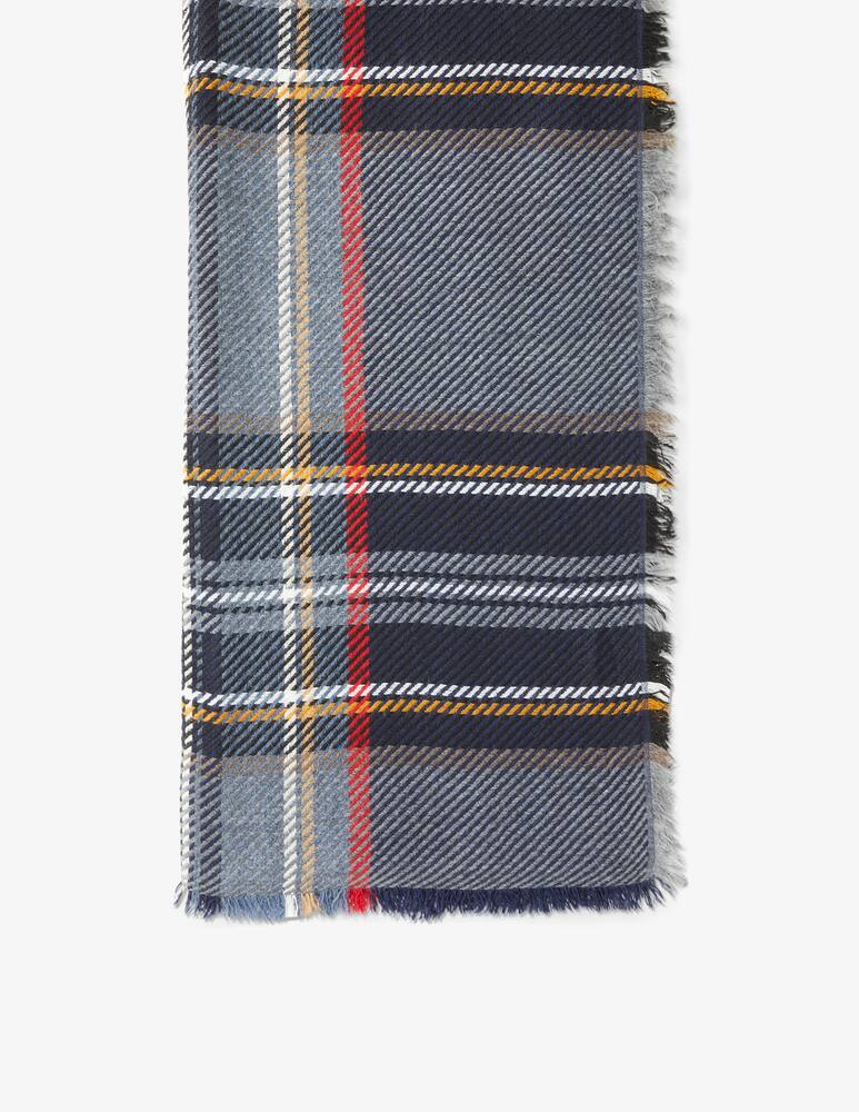 rinascente Rinascente Collection Sciarpa 80x190 tartan diagonale - Blu