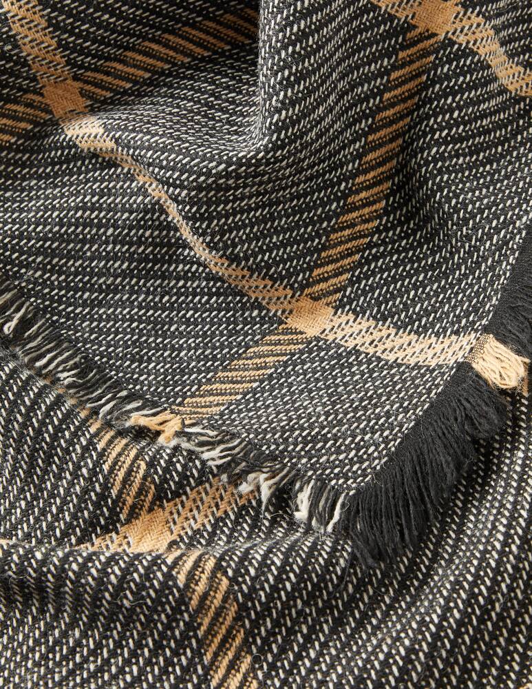 rinascente Rinascente Collection Ethnic stripe 58x180 scarf - Grey