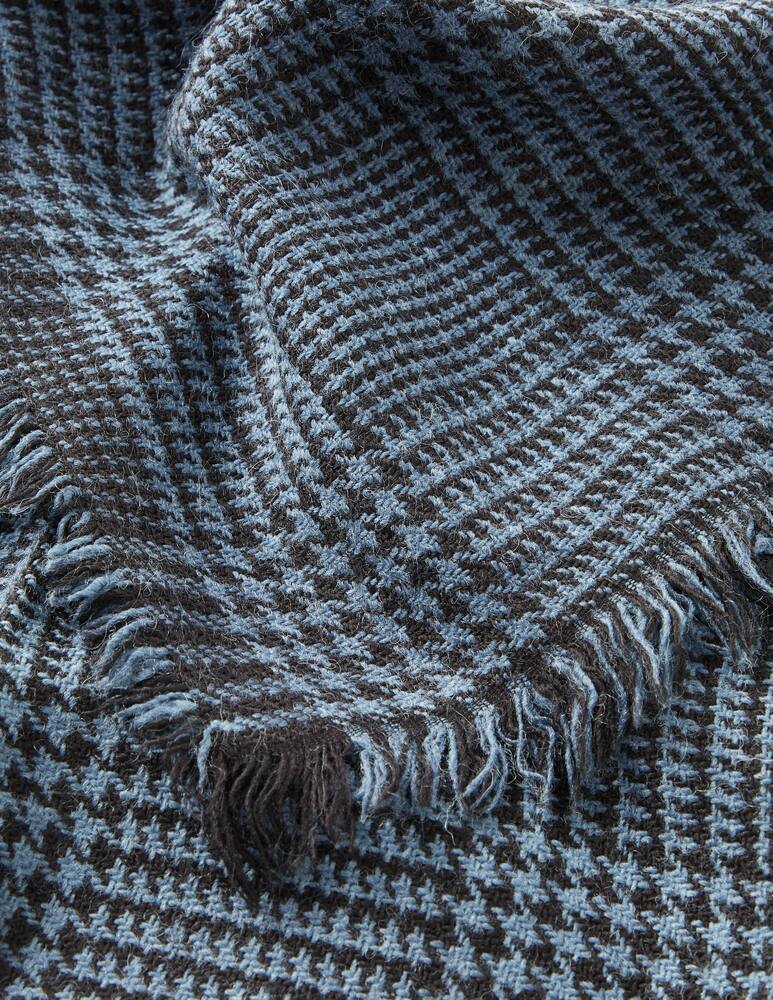 rinascente Rinascente Collection Prince of wales 75x190 scarf - Blue