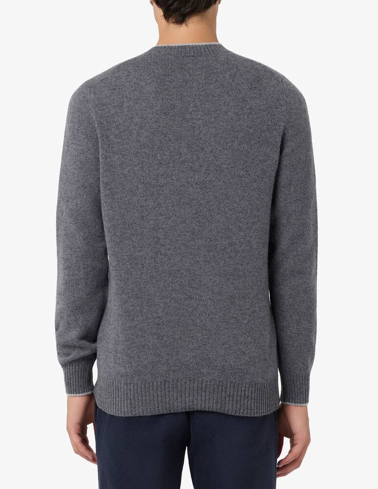 Gran Sasso Maglione Geelong contrasto - immagine 3 Gran Sasso Maglione Geelong contrasto - immagine 3