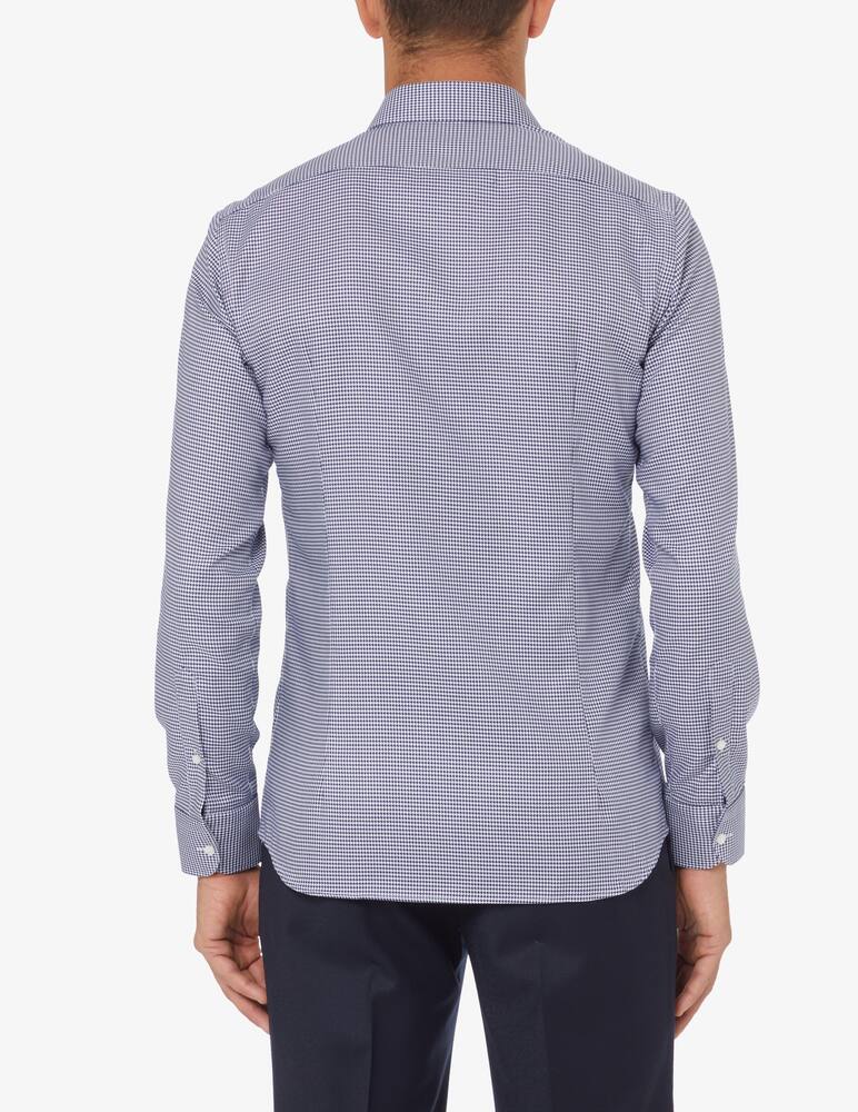 rinascente Sartoria Italiana Camicia pied de poule - Blu