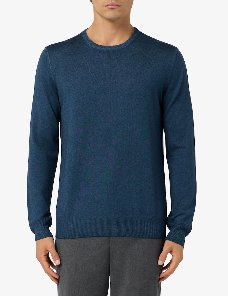 Gran Sasso Merino crewneck jumper - picture 1 Gran Sasso Merino crewneck jumper - picture 1