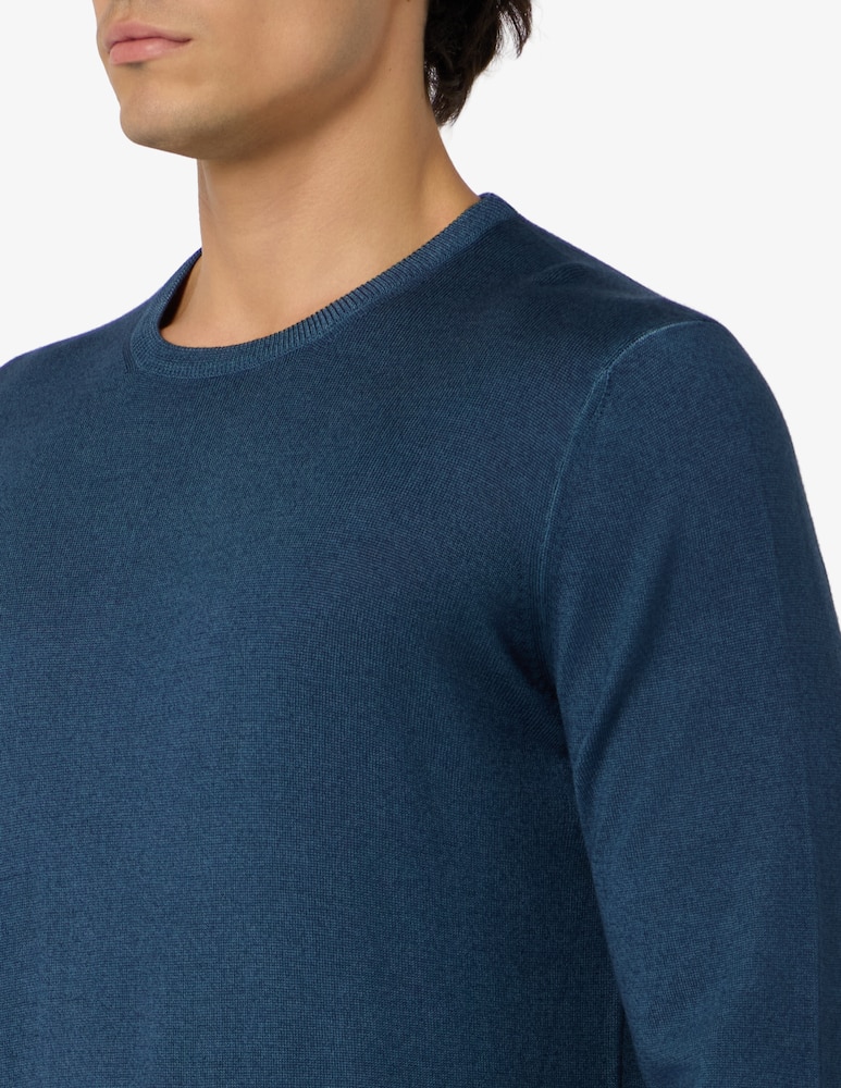 Gran Sasso Merino crewneck jumper - picture 4 Gran Sasso Merino crewneck jumper - picture 4