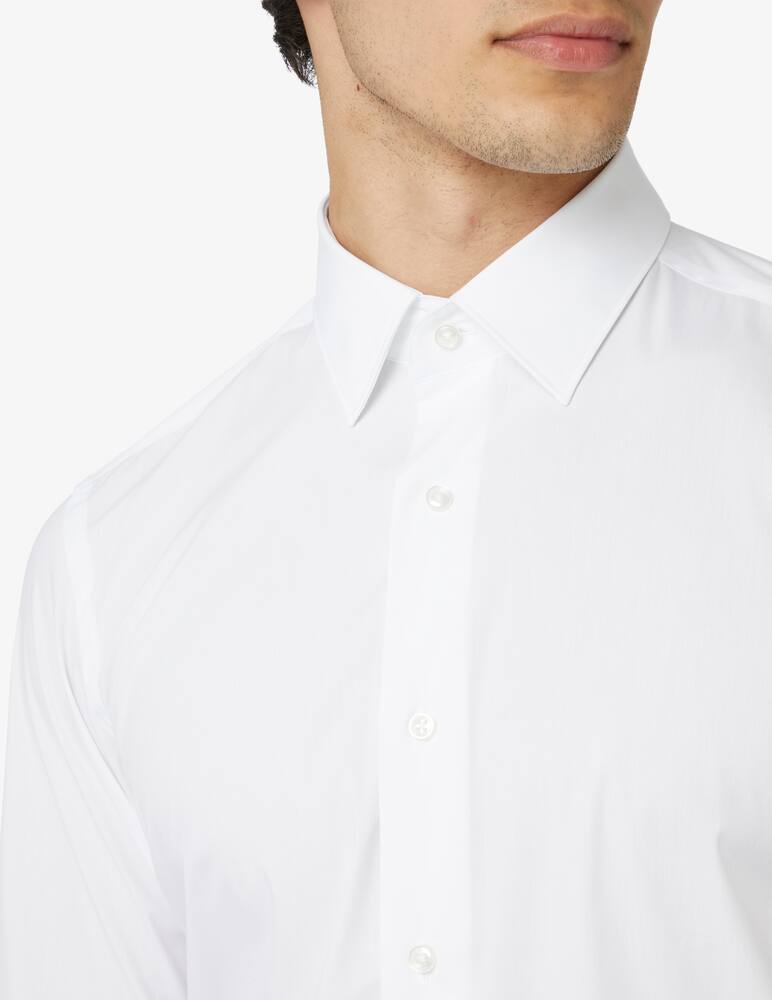 rinascente Misaky Camicia in popeline stretch - Bianco