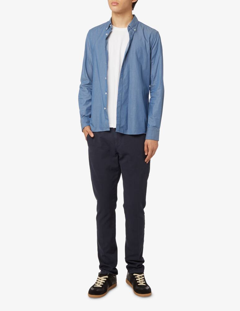 rinascente Misaky Camicia in chambray  - Blu