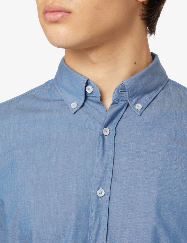 rinascente Misaky Camicia in chambray  - Blu
