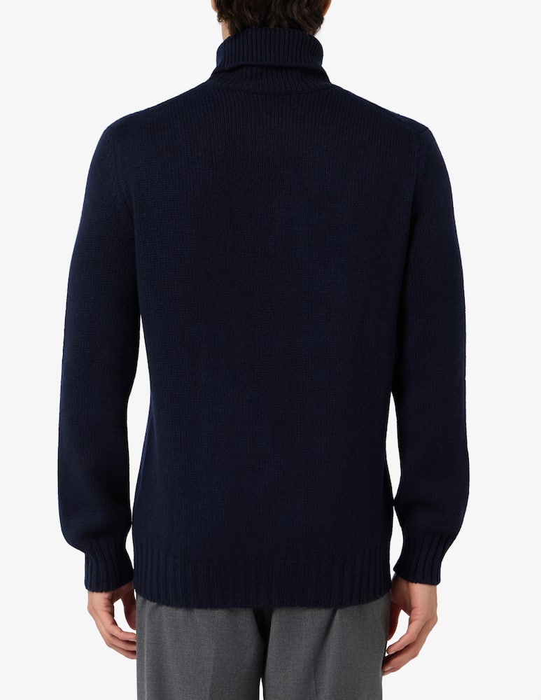 Gran Sasso Geelong cable turtleneck - picture 3 Gran Sasso Geelong cable turtleneck - picture 3