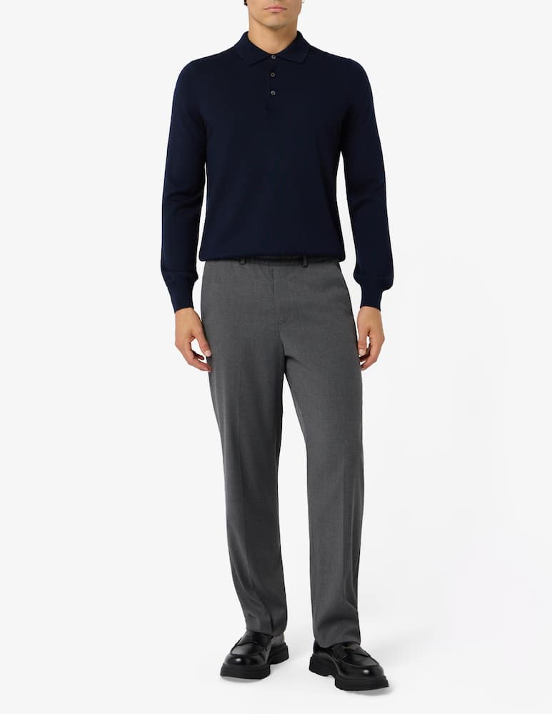 rinascente Gran Sasso Polo merino jumper