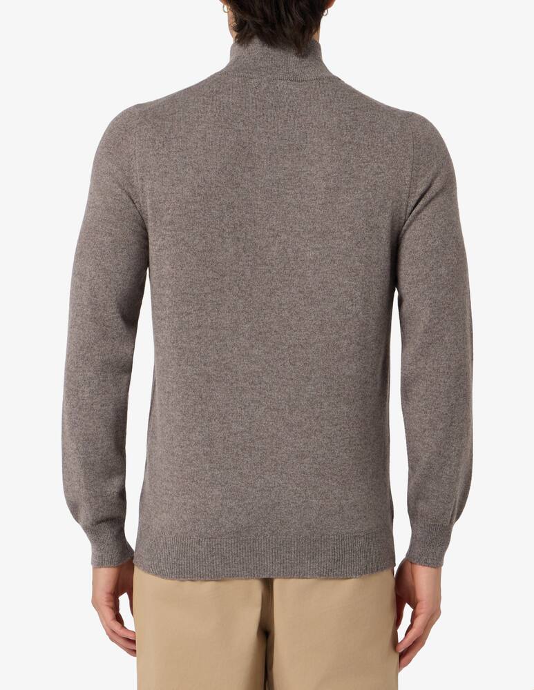 Gran Sasso Zip mock neck jumper - picture 3 Gran Sasso Zip mock neck jumper - picture 3