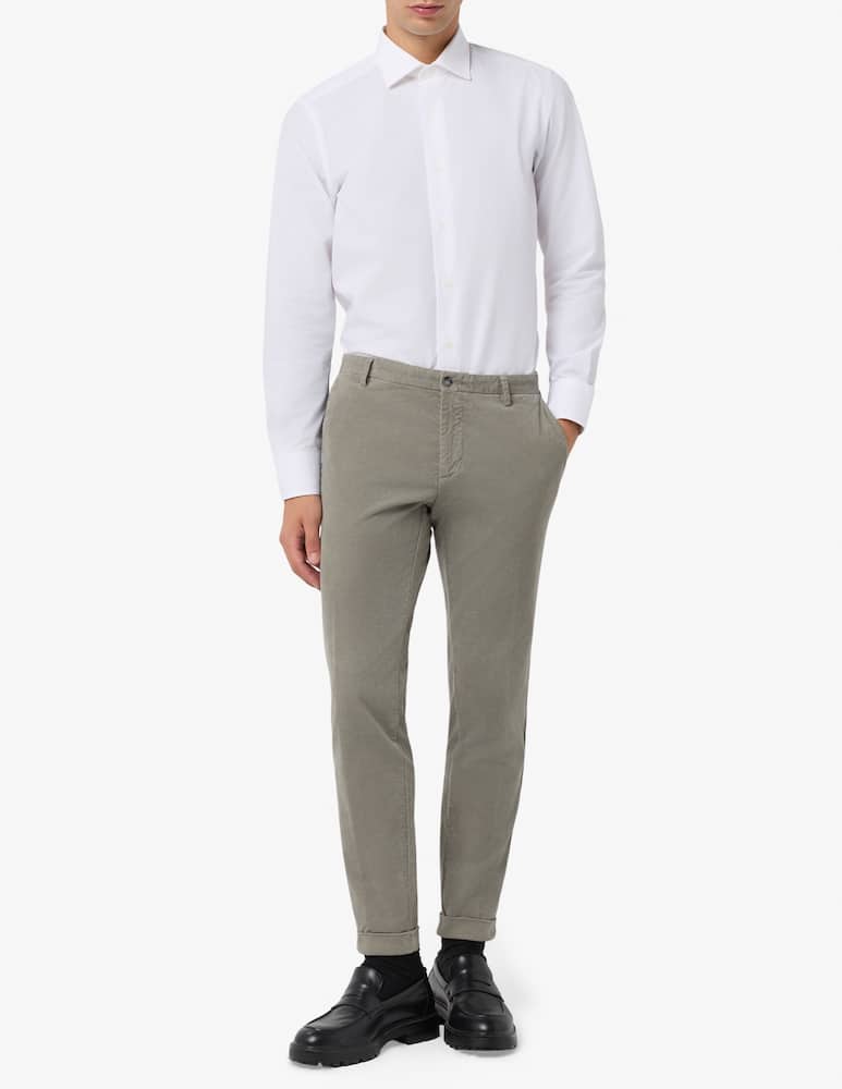 rinascente At.p.co Chino sasa slim fit trousers