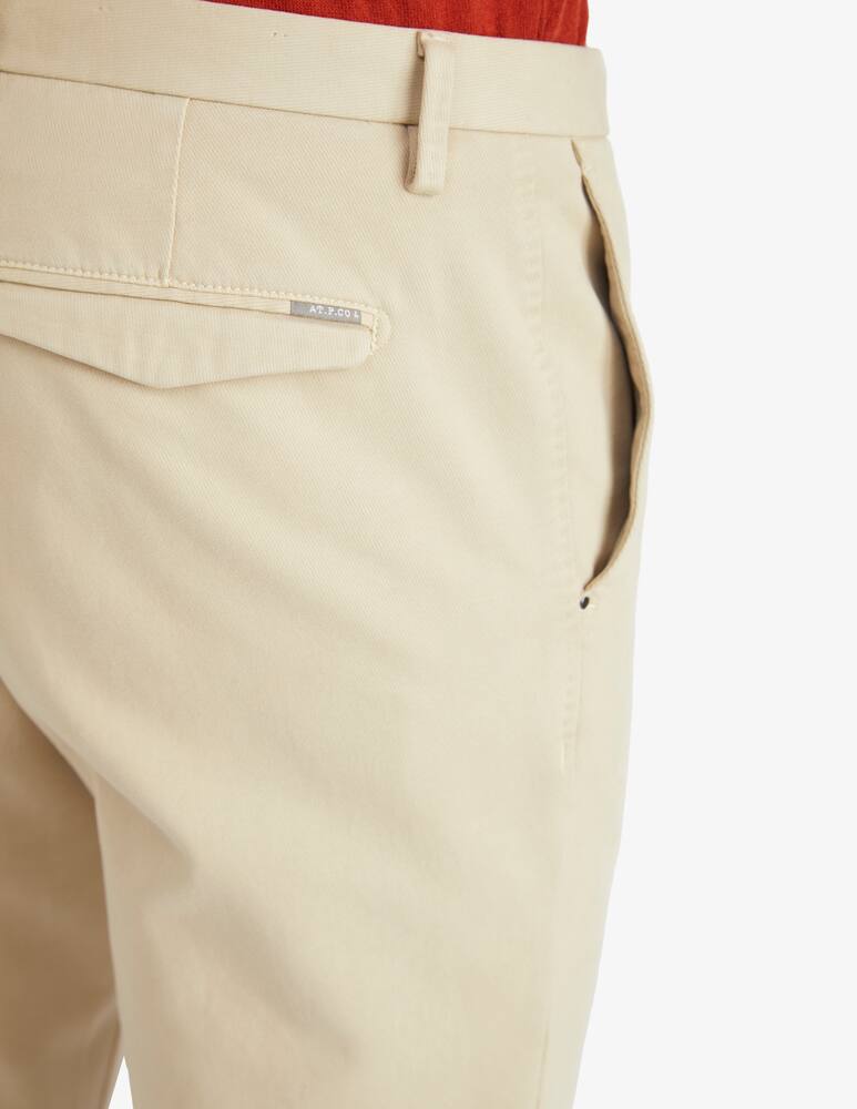 rinascente At.p.co Pantaloni chino Sasa slim in tricotina 