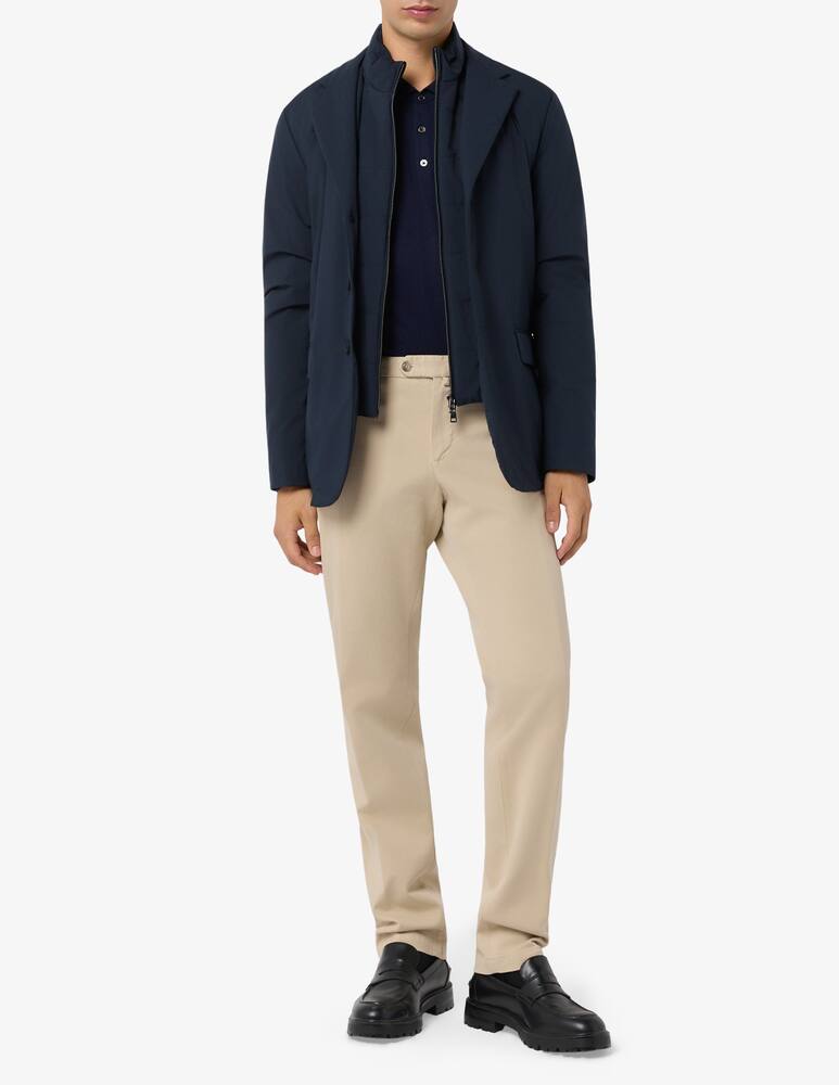 rinascente At.p.co Giacca Adam monopettoo imbottita con pettorina staccabile