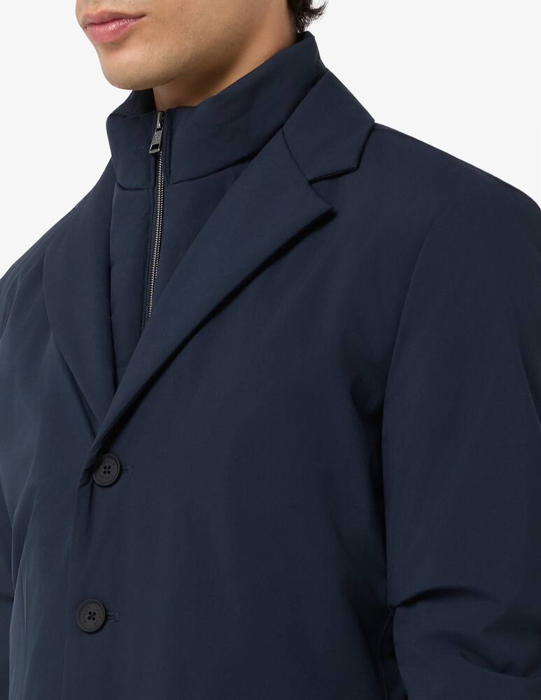 rinascente At.p.co Giacca Adam monopettoo imbottita con pettorina staccabile