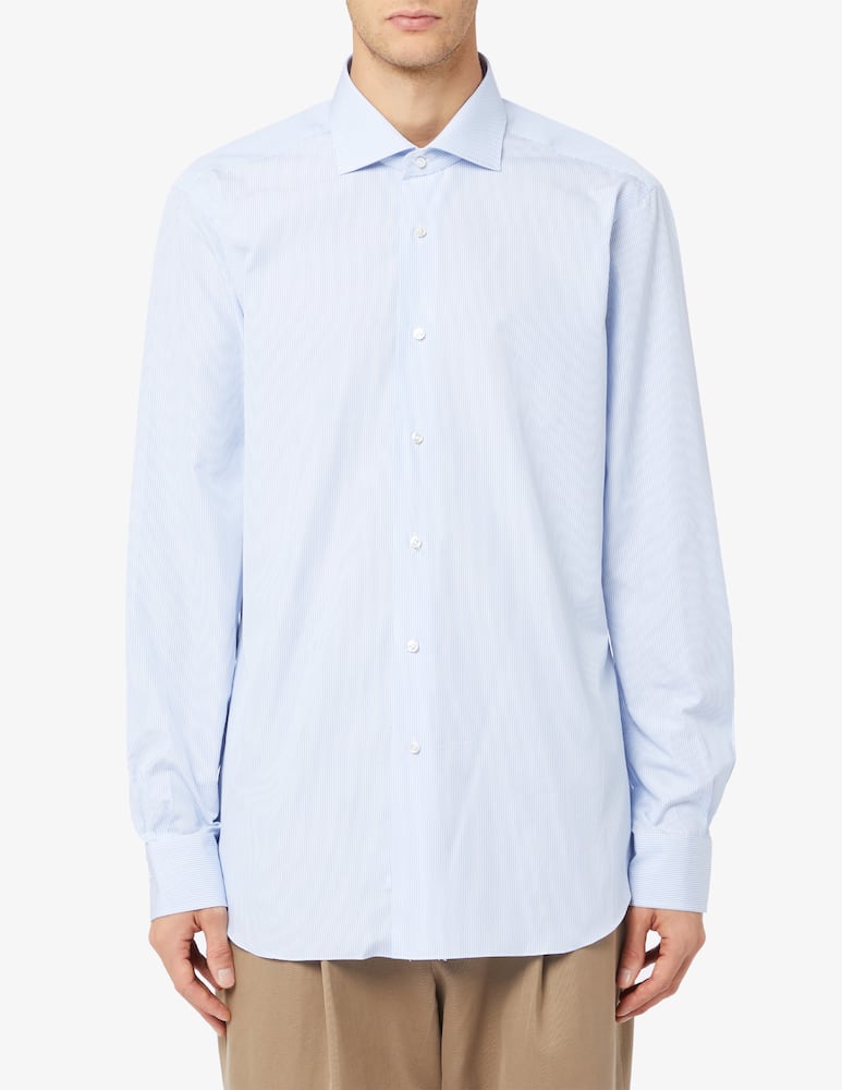 Barba Napoli Small stripe shirt - picture 1 Barba Napoli Small stripe shirt - picture 1