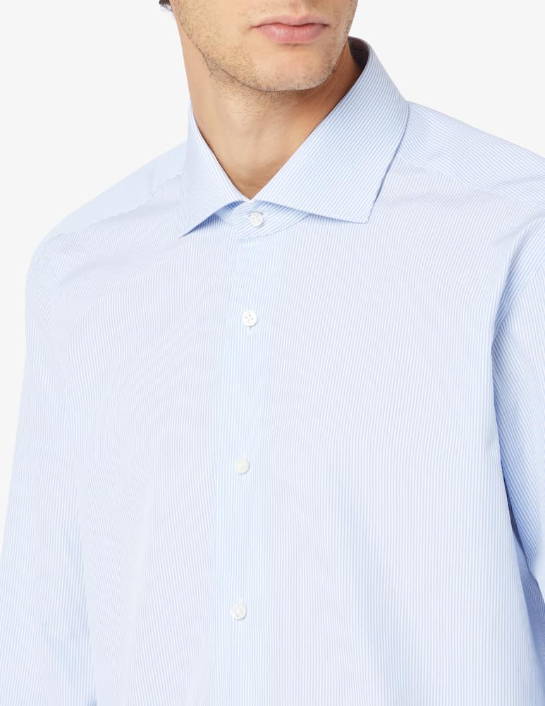 Barba Napoli Small stripe shirt - picture 4 Barba Napoli Small stripe shirt - picture 4