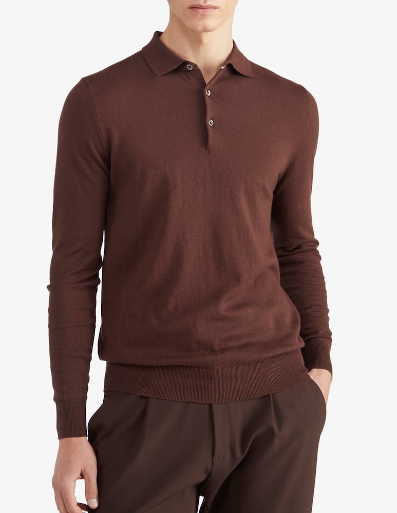 rinascente At.p.co Polo cotone lana cashmere