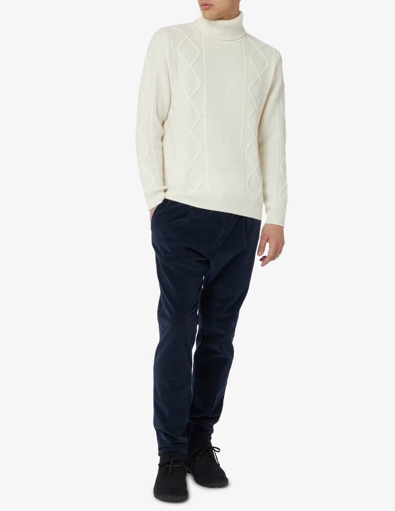 rinascente Pure Cashmere Maglia dolcevita 100% cashmere lavorato