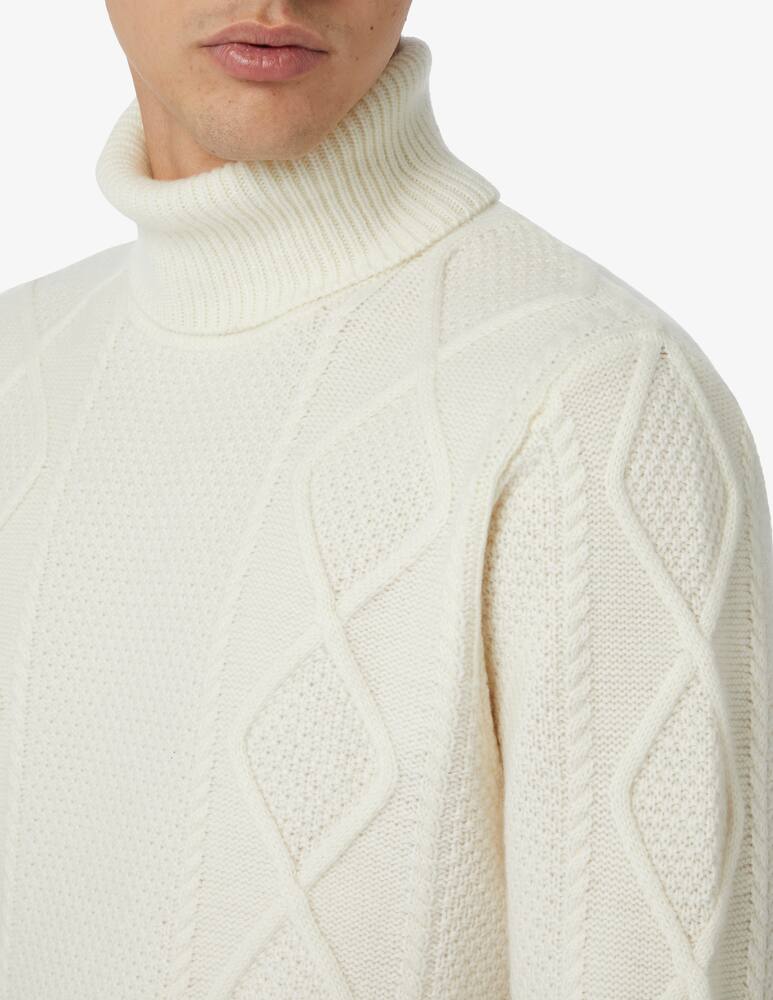 rinascente Pure Cashmere Maglia dolcevita 100% cashmere lavorato