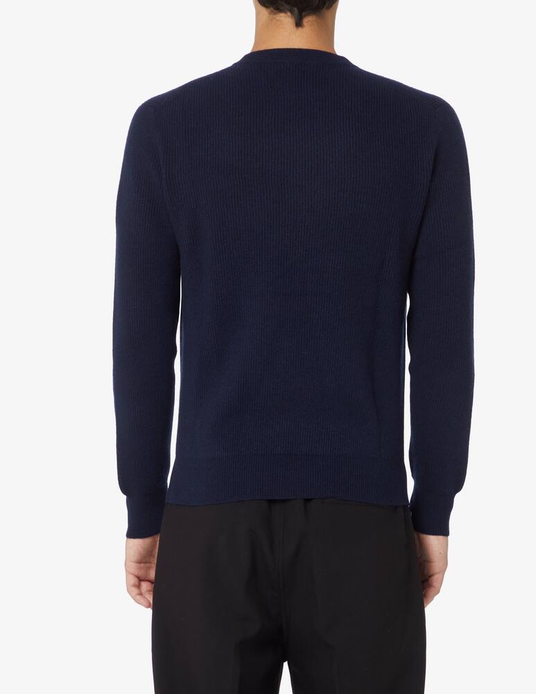 rinascente Pure Cashmere English ribbed crewneck jumper