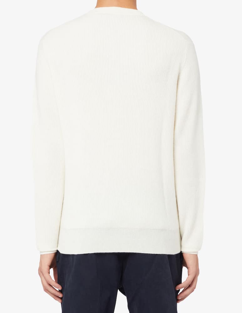 Pure Cashmere Maglia girocollo costa inglese - immagine 3 Pure Cashmere Maglia girocollo costa inglese - immagine 3
