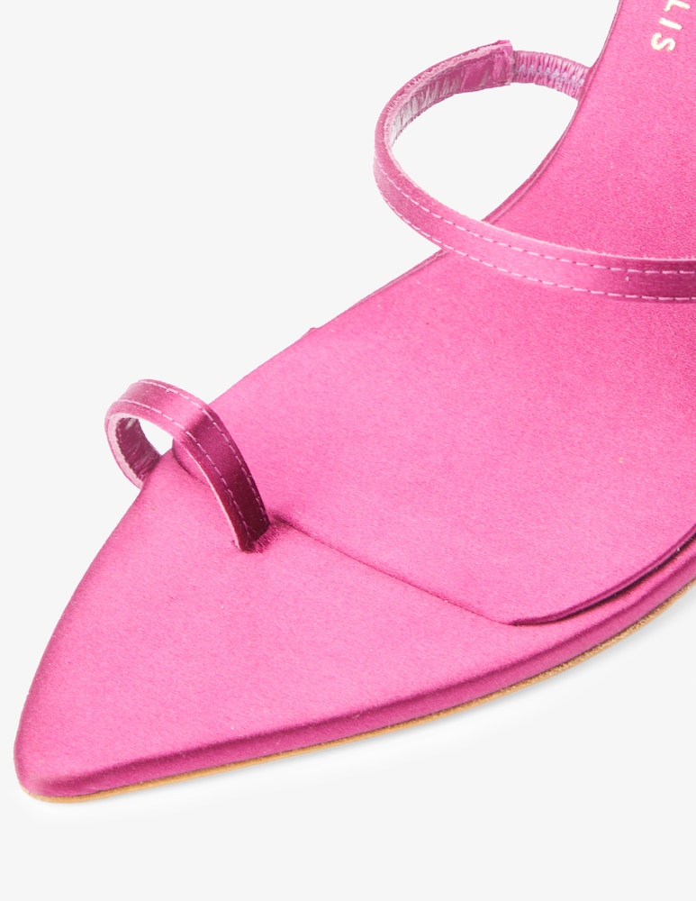 rinascente Ilio Smeraldo Heeled sandals by Giulia De Lellis - pink