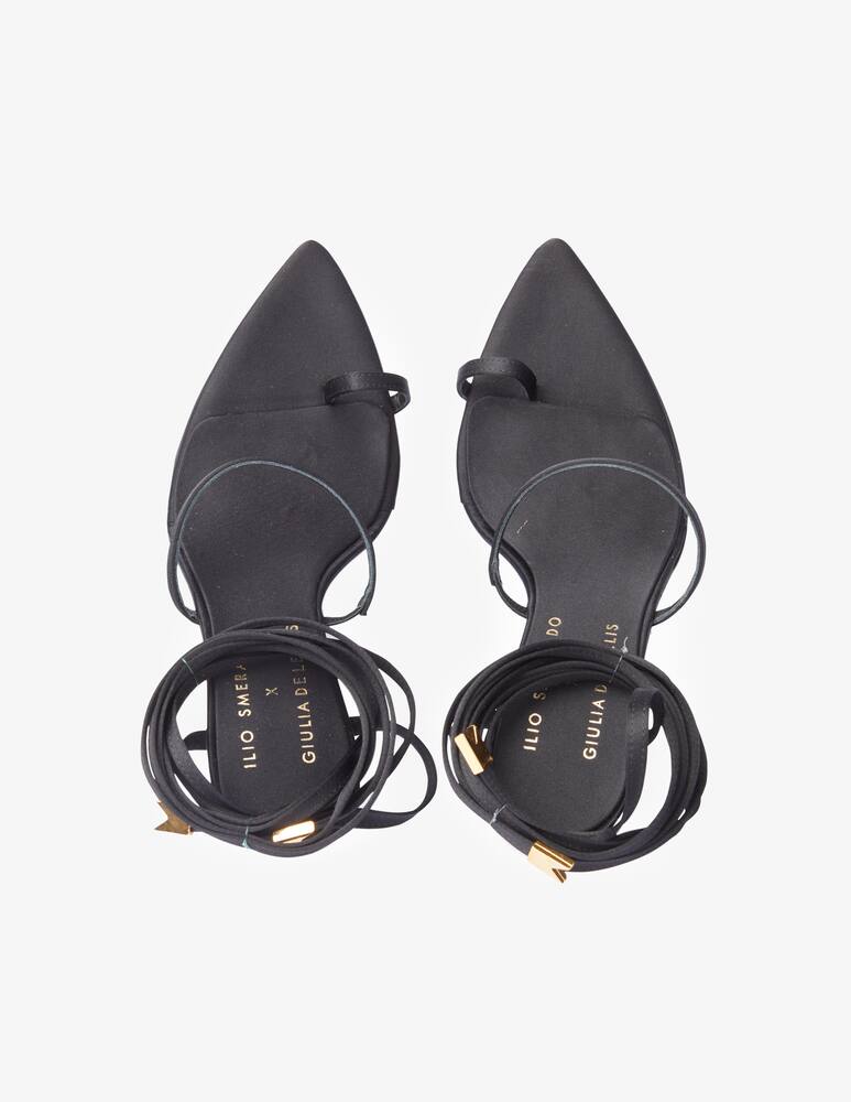 rinascente Ilio Smeraldo Sandali con tacco by Giulia De Lellis - nero