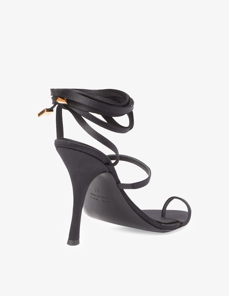 rinascente Ilio Smeraldo Sandali con tacco by Giulia De Lellis - nero